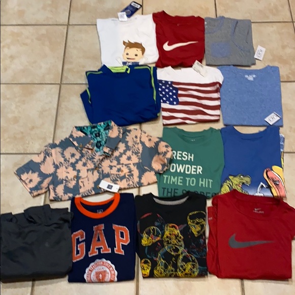 Nike Other - 13 boys LOT 5/6 Small NIKE OLD NAVY Gap t-shirt 👦